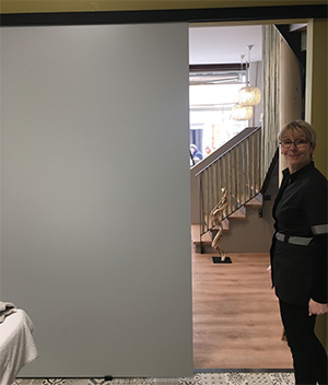 Miroiterie d'Aunis - Porte coulissante en verre sur mesure La Rochelle