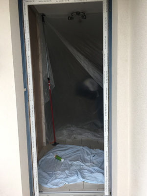 3 Chantier Menuiserie pendant Covid dormant posé renovation maison aigrefeuille