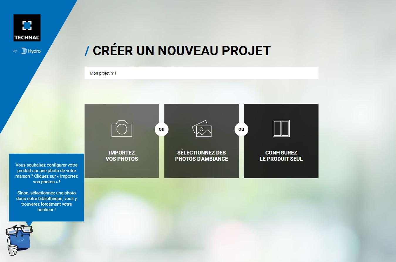 Configurateur de menuiserie 3D Technal La Rochelle par la Miroiterie et Menuiseries d'Aunis